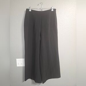 Nine West Black High Rise Wide Leg Pant Size 8